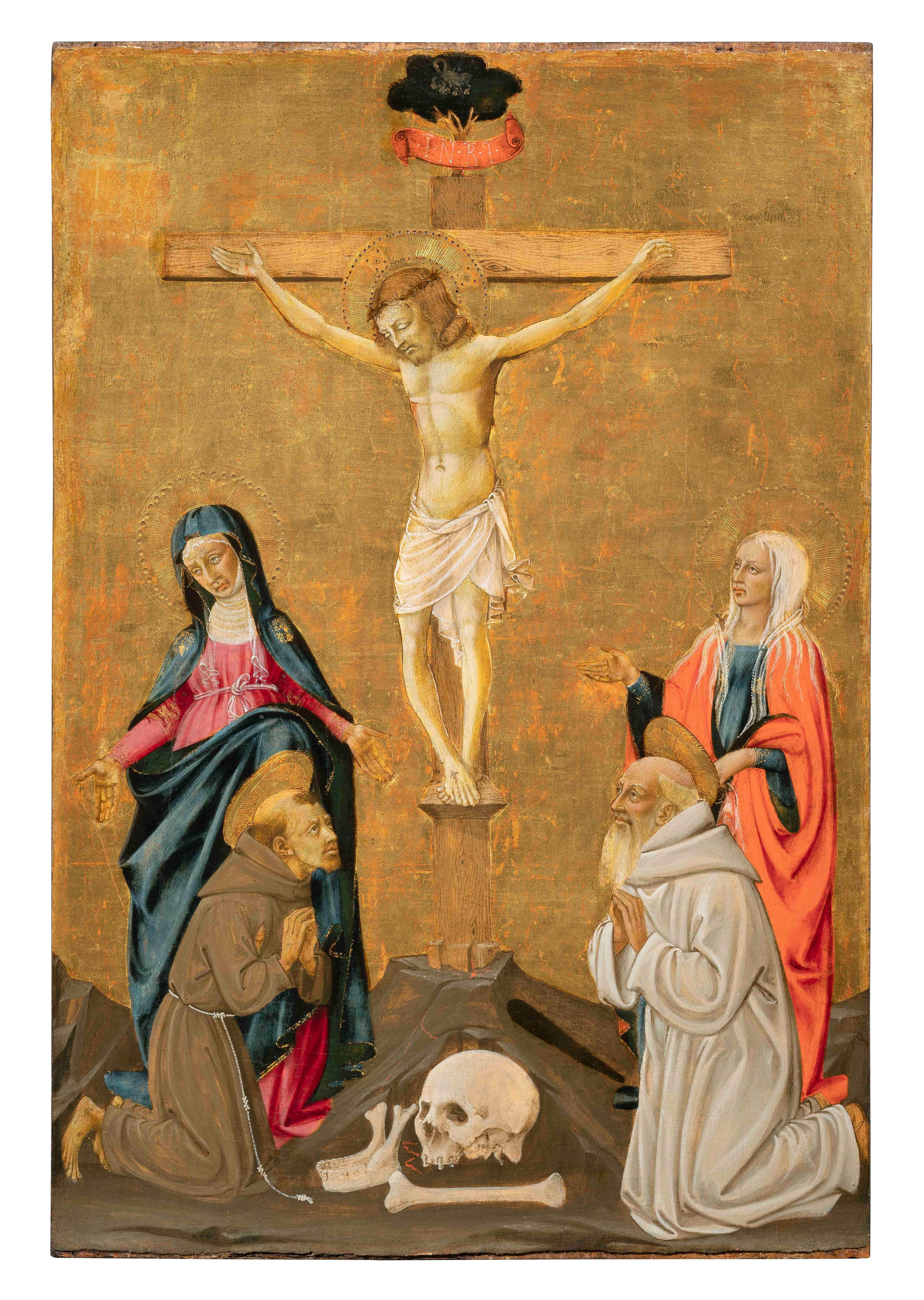 The Crucifixion with the Virgin Mary and Saints Mary Magdalene, Francis and Benedict